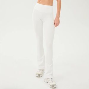Splits59 White Flared Leggings